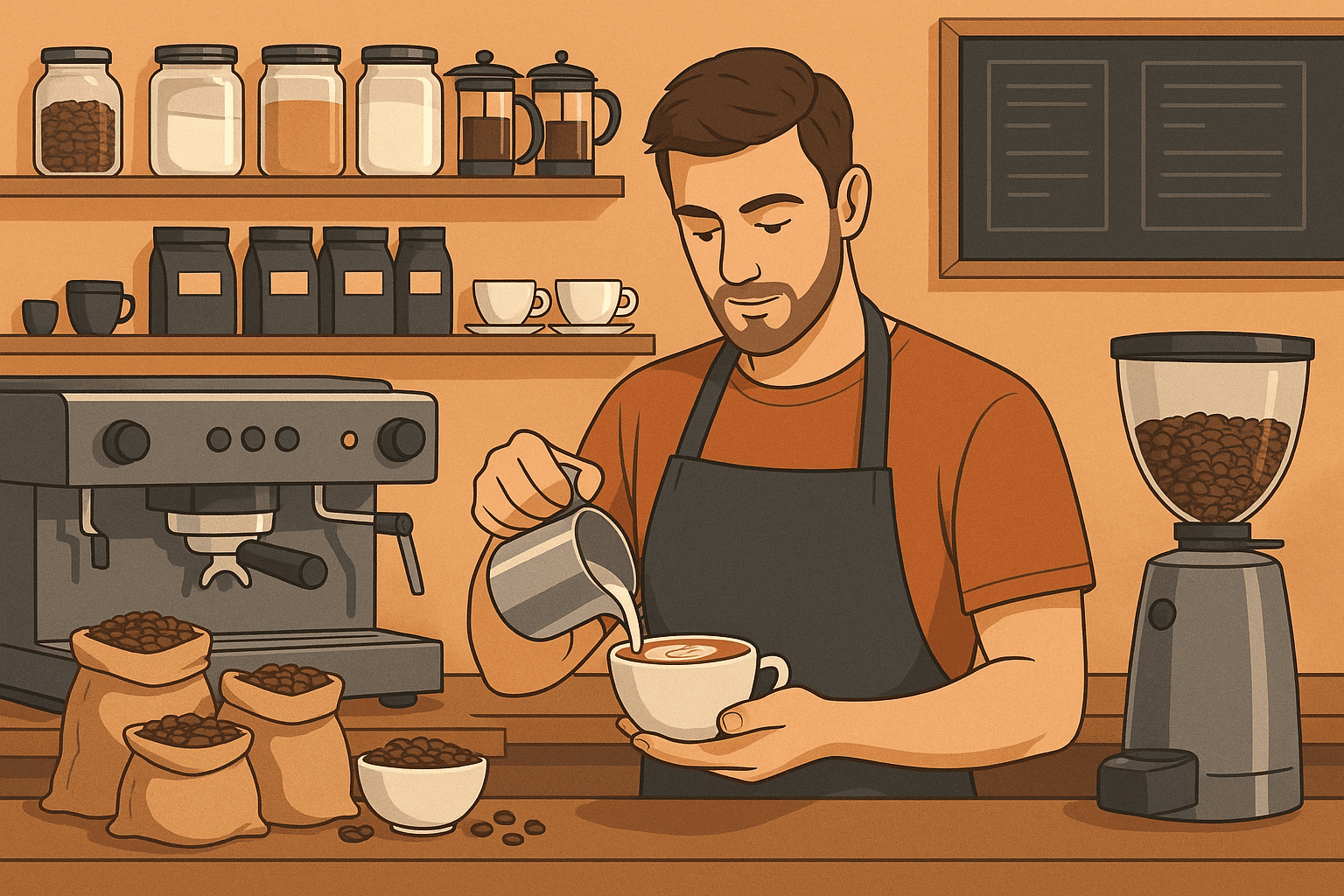 Comprehensive Coffee Knowledge and Advanced Barista Skills