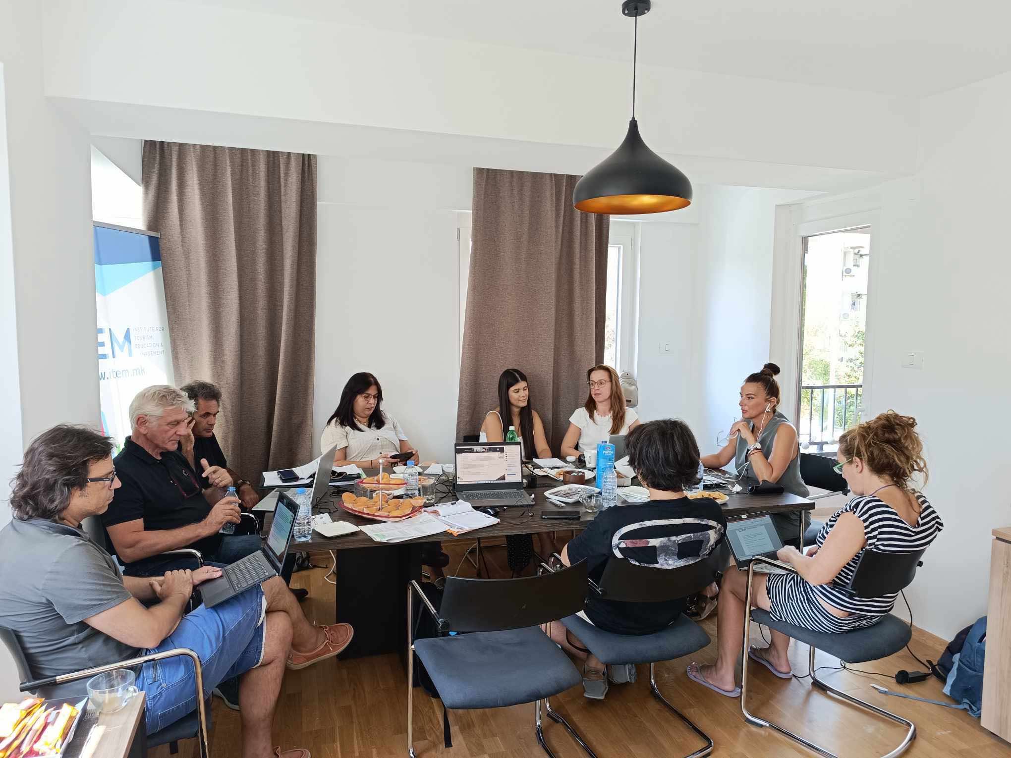 TRANSNATIONAL PROJECT MEETING IN SKOPJE, N. MACEDONIA